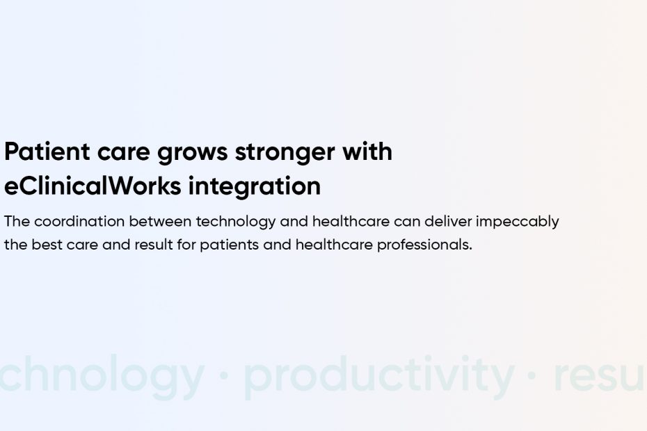 eClinicalWorks Integration Solution