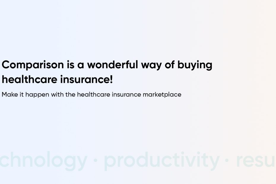 900+ Insurers in USA (Problem) | Healthcare Insurance Marketplace (Solution) | Help Users Choose Medical Coverage (Outcome)