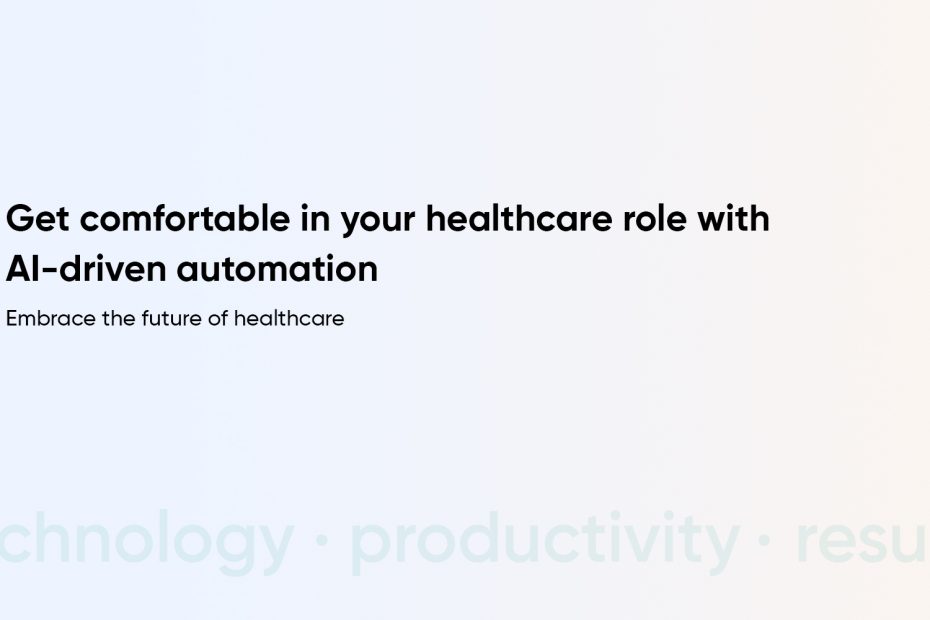 AI-Led Healthcare Process Automation for Medical Billing, Patient Discharge, Reporting and Other Tedious Workflows