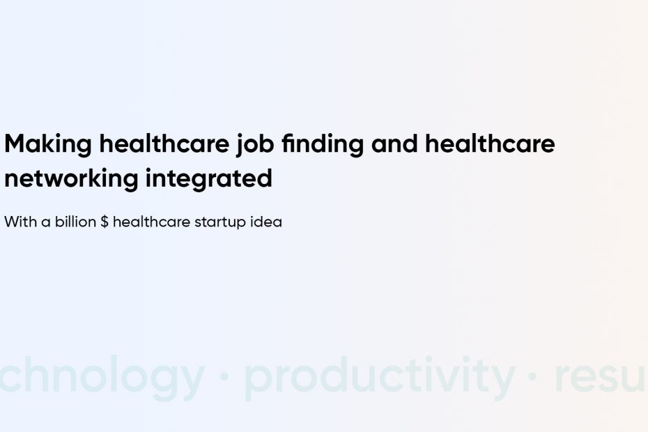 healthcare job marketplace