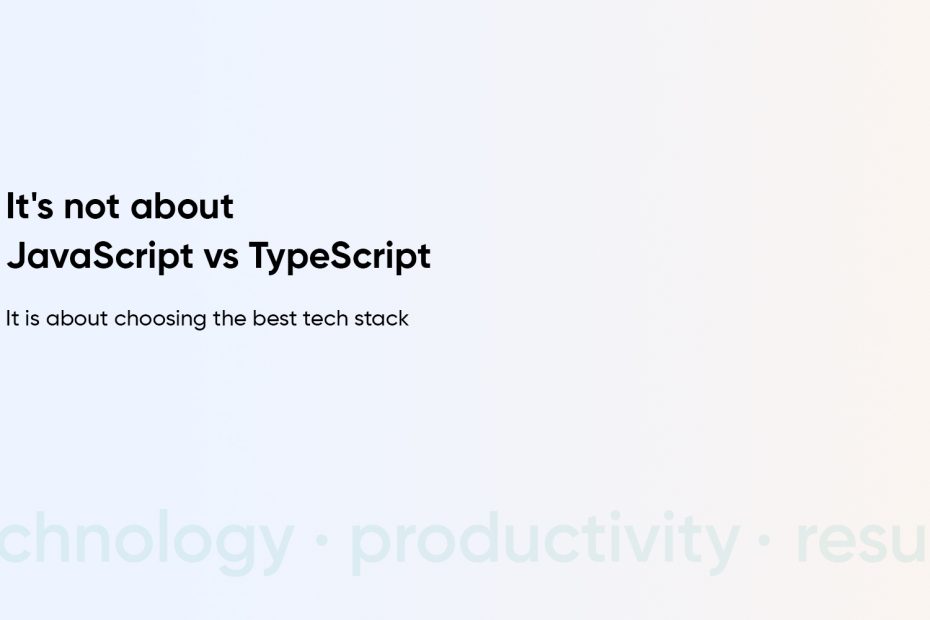 JavaScript vs TypeScript