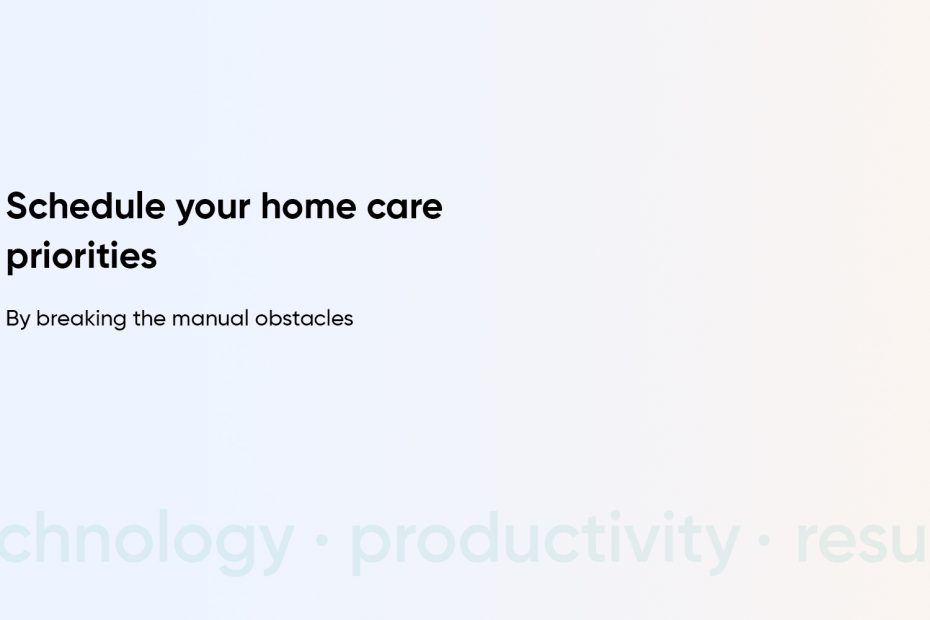 Home Care Scheduling Software