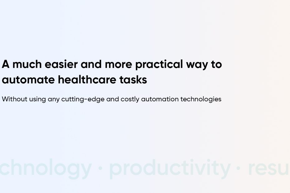 How to Automate Repetitive Tasks in Healthcare?