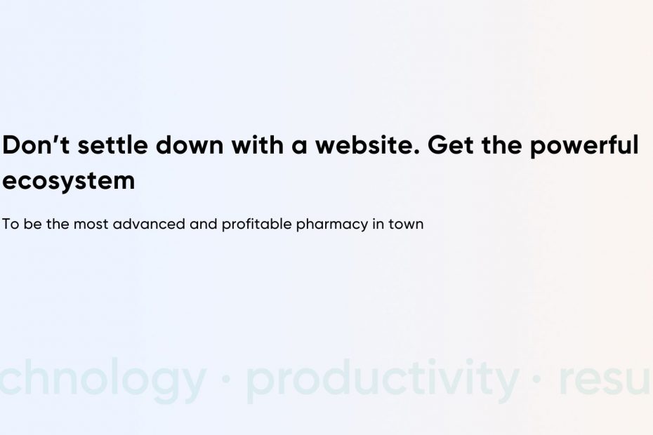 Pharmacy Inventory Management Software with eCommerce Website