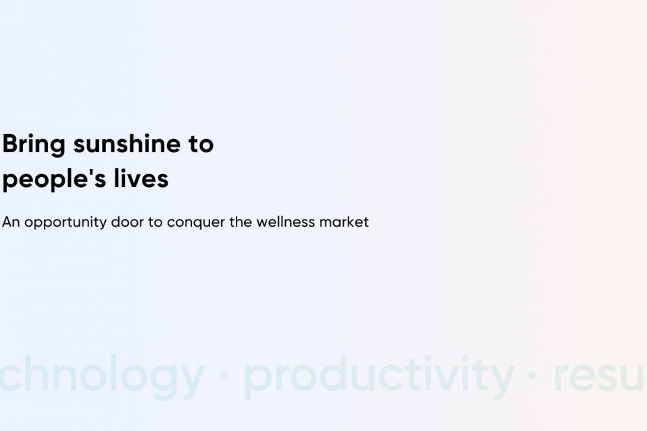 wellness ecommerce store