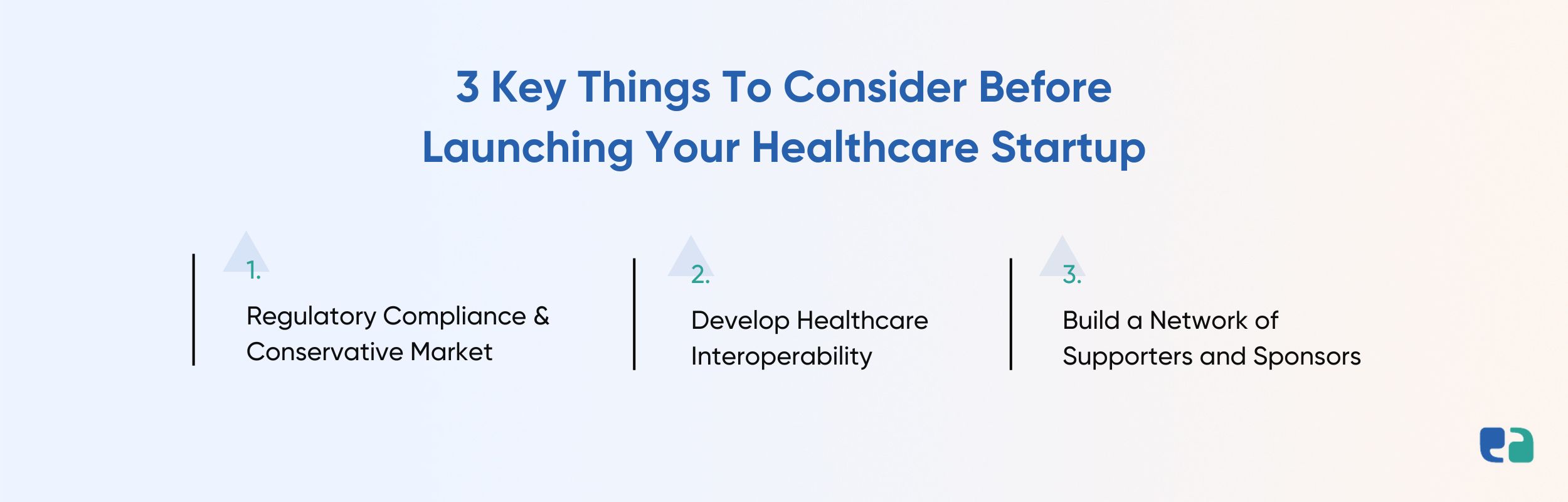 3 Key Things To Consider Before Launching Your Healthcare Startup