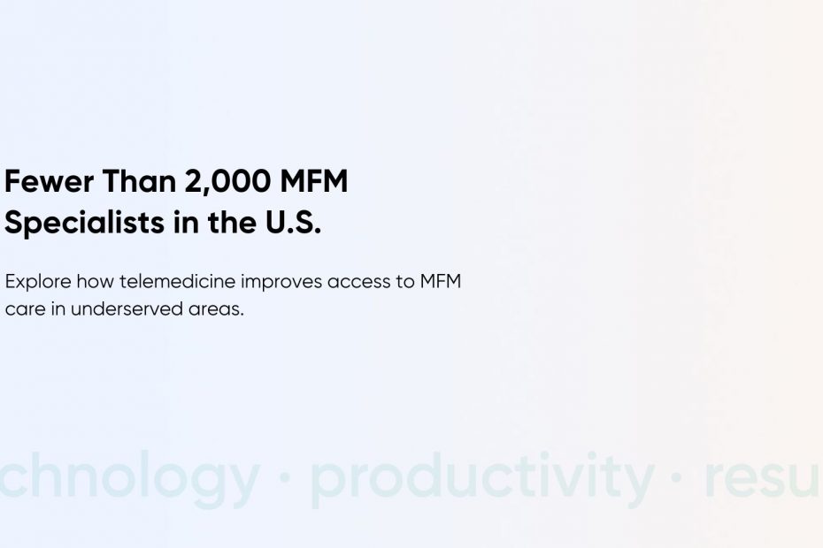Telemedicine in Maternal-Fetal Medicine (MFM): A Guide to Building Your Own App