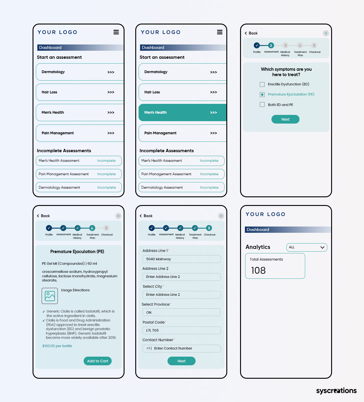 Men's-Health-App SyS Creations
