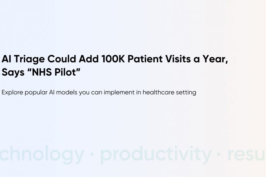 AI Models in Healthcare Transforming Care Delivery, Diagnosis, and Clinical Efficiency